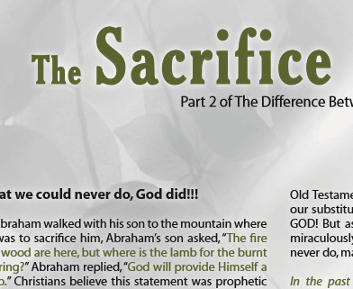 The Sacrifice Abraham Isaac